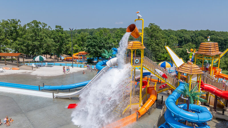Adventure Island splash zone