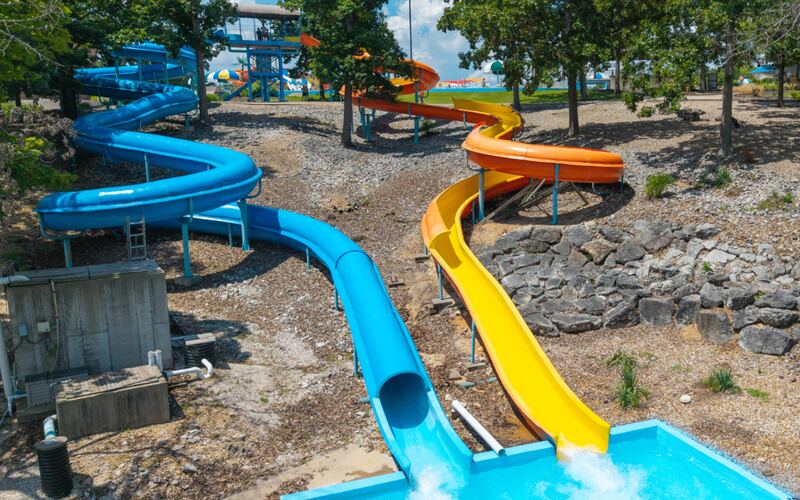 Flume racing slides