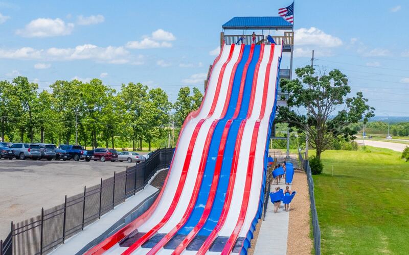 Patriot's Plunge mat racer